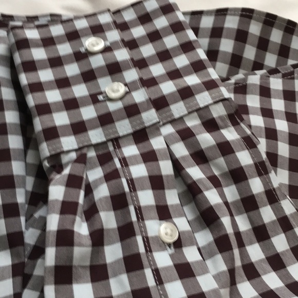 Lands’ End Button Front Dress Shirt in SZ 2 - Picture 5 of 6
